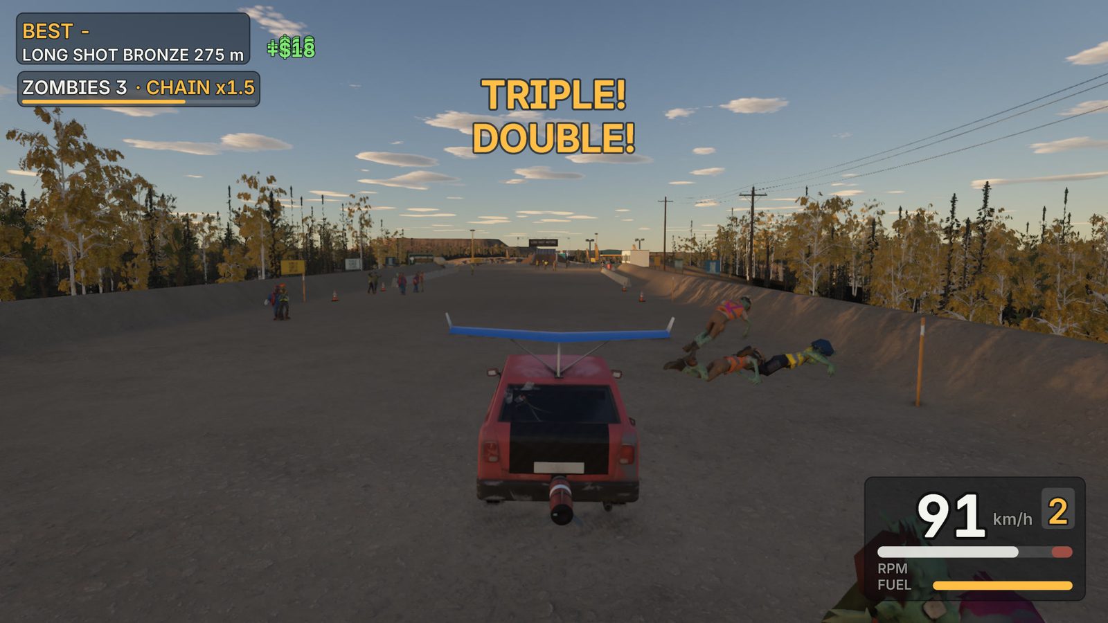 The run-up to the ramp